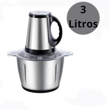 Imagem de Moedor Carne Legumes Temperos Caseiro Elétrico Casa 3L 220v - HYLLIS