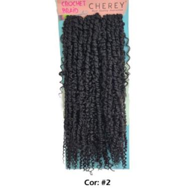 Imagem de Cabelo Fibra Orgânico Torcido Boho Passion 300 Gramas - bbless, castan