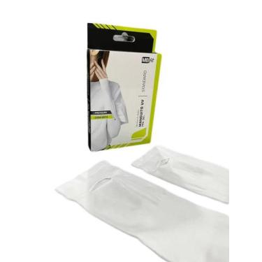 Imagem de Manguito Ajustável com Proteção Solar UV FPS 50+ MBfit - Branco, P