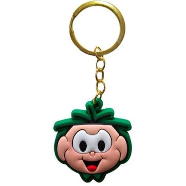 Imagem de Chaveiro Borracha Rosto Cebolinha Verde - Turma Da Mônica - Taimes