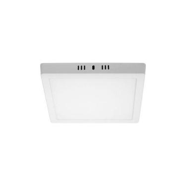 Imagem de Luminária Plafon Painel LED Quadrado LUX Sobrepor - 12W - Taschibra, 6