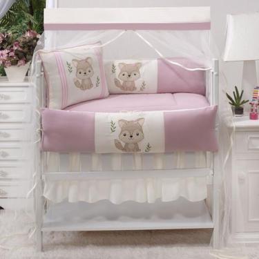 Imagem de Kit para Mini Berço Duas laterais Lançamento - Beatriz Baby Enxovais, 