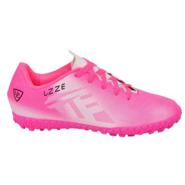 Imagem de Chuteira Society UZ Campo Sintético Adulto Nova  - UZZE, Pink, 37