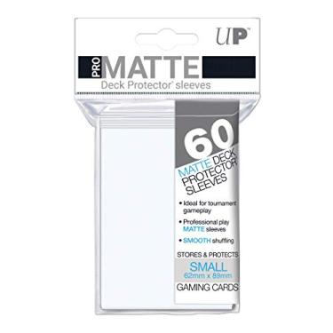 Imagem de Ultra Pro PRO-Matte Small (120 Count) White Deck Protector Sleeves - YuGiOH