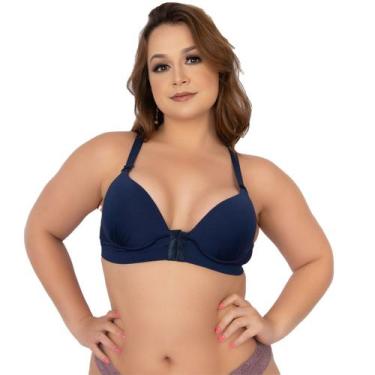 Imagem de Sutiã Plus Size Reforçado Nadador com Bojo Lingerie - Bella Fiore Moda