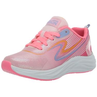 Imagem de Skechers Tênis feminino Go Run Elevate-Manhattan Moves, Elos rosa/multi, 16