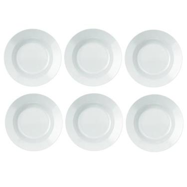 Imagem de Pratos Fundos Duralex Opaline Menu 23cm 6 Unidades - Nadir 5843 - Nadi