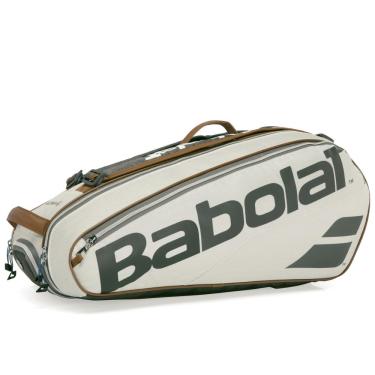 Imagem de Raqueteira Babolat Wimbledon X6 Cinza e Marrom