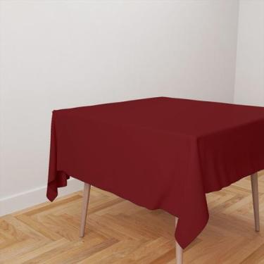 Imagem de Toalha De Mesa Quadrada 4 Lugares Tecido Oxford Lisas - 140x140cm - Co