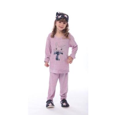 Imagem de Pijama De Inverno Plush Classic Infantil E Juvenil Lindo - VICTORY, Ro