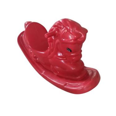 Imagem de Gangorra Infantil Cavalinho Vermelho - Yasmin Kids Brinquedos