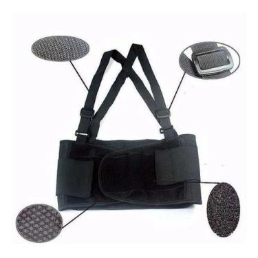 Imagem de Cinta Postural Lombar Para Carregar Peso Strap - Não Informada