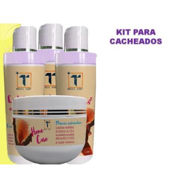 Imagem de Kit para Cacheados - A Mais Top do Mercado 1 Litro - Verdany