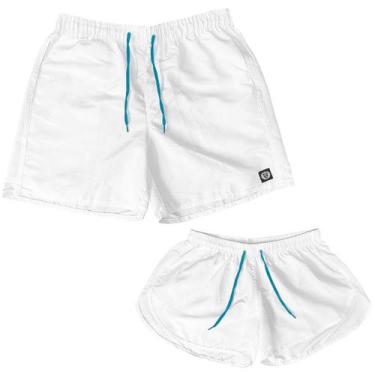 Imagem de Kit Short Casal Mozão Namorados Ele E Ela Moda Praia - MP MODA MASCULI