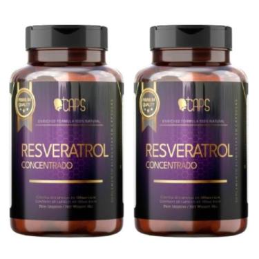 Imagem de RESVERATROL - 500mg (60 Cápsulas) +CAPS PREMIUM, 2