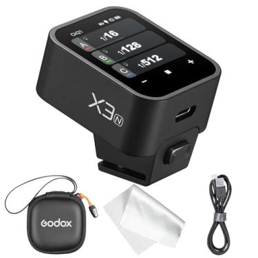 Imagem de Godox X3N X3 N X3-N TTL disparador de flash sem fio compatível com câmera Nikon (X3N para Nikon)