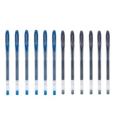 Imagem de Kit 12 Caneta Gel Uni Ball 0.7mm Signo Neo Ponta Fina Escolha a Cor - 