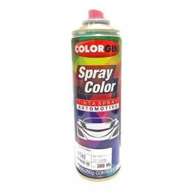 Imagem de Spray Verniz Automotivo Colorgin 300ml Transp E Brilhante - color gin 