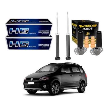 Imagem de Kit Amortecedor Traseiro Spacecross 1.6 2010 A 2014 - Nakata
