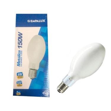 Imagem de Lâmpada Vapor Metálico Branco Ovoide Empalux - 150W