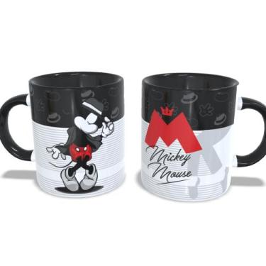 Imagem de Caneca Mickey Mouse Disney - Jlssublimação, Preto
