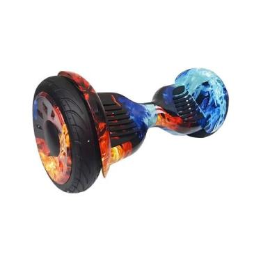 Imagem de 10 Polegadas Hoverboard Skate Eletrico Infantil Bluetooth Bivolt Led O