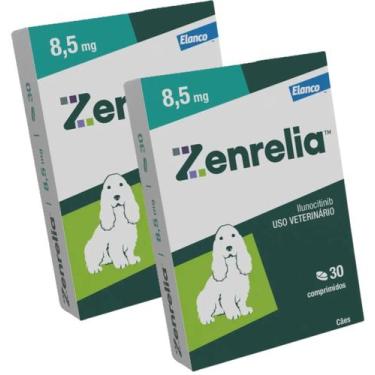 Imagem de Combo 2 Zenrelia 8,5mg Dermatológico Elanco para Cães - 30 Comprimidos