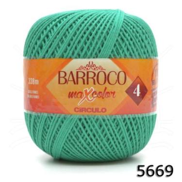 Imagem de Barbante Barroco MaxColor nº 4 200g - CÍRCULO, 5669