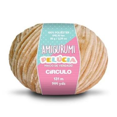 Imagem de Fio Amigurumi Pelúcia 131 metros - Círculo, 7625 castanha