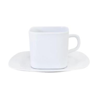 Imagem de Xicara com pires de melamina 250ml - Fu xing