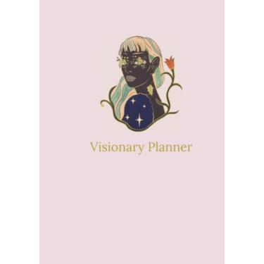 Imagem de Visionary Planner, Visionary Planner Affirmations, Hardcover Notebook, Affirmations Planner for women, Productivity Planner, Weekly Planner, A4 ... 7 inches x 10 inches, Life mastery Planner