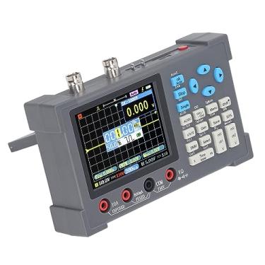 Imagem de Osciloscópio Digital, Gerador de Sinal Multímetro 3 Em 1 120Mhz 250MSa/s Display de 3,2 Polegadas de 2 Canais, Display IPS, Frequência Ajustável, Modo de Canal Duplo, para Testes