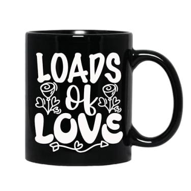 Imagem de SpreadPassion Loads of Love Caneca de café, presente para namorado e namorada, ideia de presente de dia dos namorados, presente para marido e esposa, ideia de presente de aniversário do dia dos