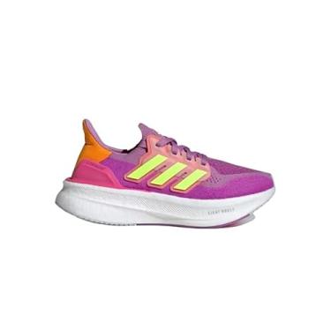 Imagem de adidas Tênis infantil unissex Ultraboost Light, Preloved Roxo/Limão lúcido/Roxo Burst, 16