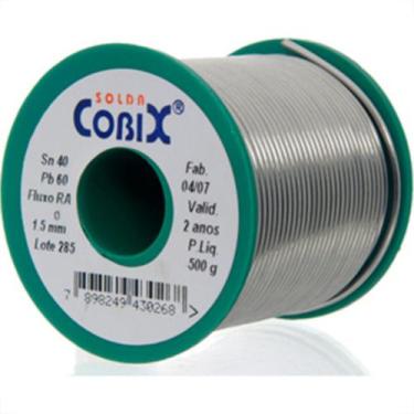 Imagem de Solda Cobix Rolo Verde 500G