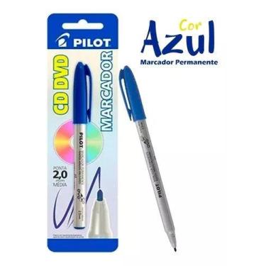 Imagem de Caneta Permanente Para Cd / Dvd 2.0 Mm - PILOT, AZUL