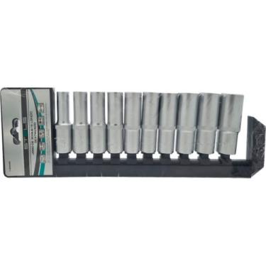 Imagem de Jg Soquete Stels 1/2 Lg 10A22 10Pcs - mundo das ferramentas