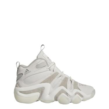 Imagem de adidas Crazy 8 Tênis de basquete masculino, Branco/Sésamo/Off White, 41