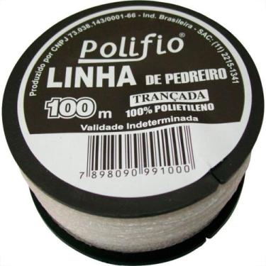 Imagem de Linha Pedreiro Trancada Polifio 100M  - Kit C/12 - UNIFIO