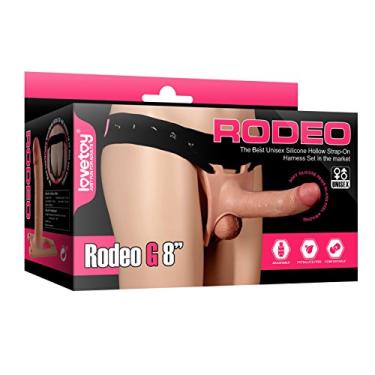 Imagem de lovetoy Capa Com Cinta Peniana - Rodeo G 8 - Bege