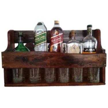Imagem de Adega Prateleira De Vinhos E Bebidas Whisky - Loja Do Pinho