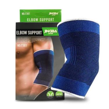 Imagem de Cotoveleira Elástica Ajustável Proteção De Tendinite Ideal Para Treino