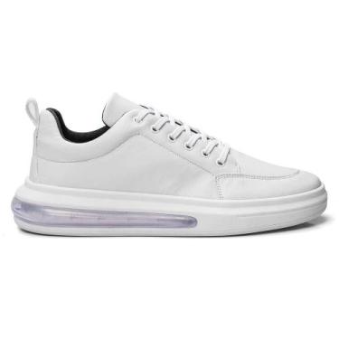 Imagem de Tênis Sneaker Casual Masculino Airconfort Branco - Raphaello Footwear,