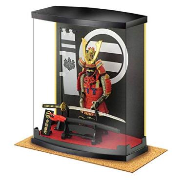 Imagem de MEISTER JAPAN Figura Samurai autêntica, armadura Imagawa Yoshimoto escala H8.3 1/10, série Samurai Gifts também adequado para sala de estar, ornamentos de escritório