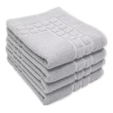 Imagem de Tapete Grande Toalha Piso Banheiro Domus Buettner 50 X 80 Cm  Cor Cinz