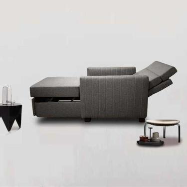 Imagem de Poltrona Cama Eros Reclinável em 05 Estágios Em Linho Sintético (MK) -