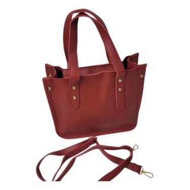Imagem de Bolsa Feminina Elegante De material sintético Ombro Transversal - Alwy