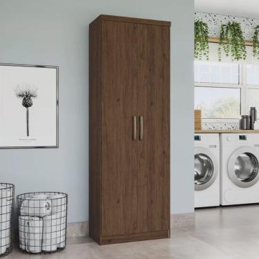 Imagem de Armário Multiuso 2 Portas 6 Prateleiras Happy Espresso Móveis