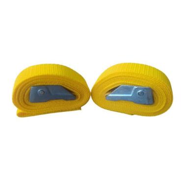 Imagem de Fita Rack Prender Prancha Carga Bagagem Extensora 2M Amarelo