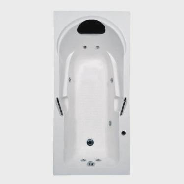 Imagem de Banheira Hidromassagem Astra Capri Super Luxo 170cmx80cmx43cm - 04 Jatos Acrílico P5 Com Aquecedor